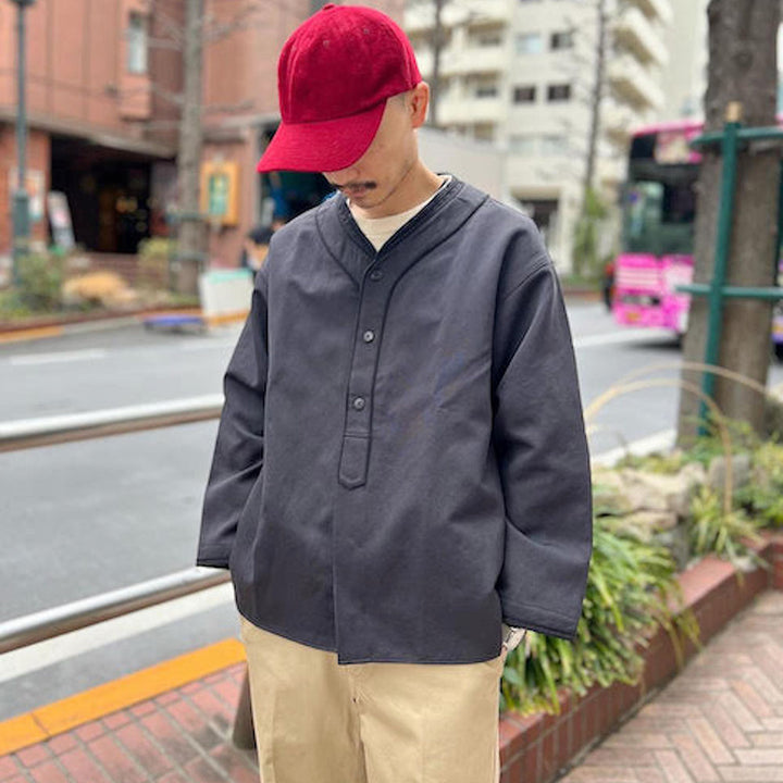 visvim - DUGOUT SHIRT L/S (W/L PIQUE) - 122105011012