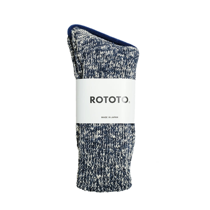 RoToTo - LOW GAUGE SLUB CREW SOCKS
