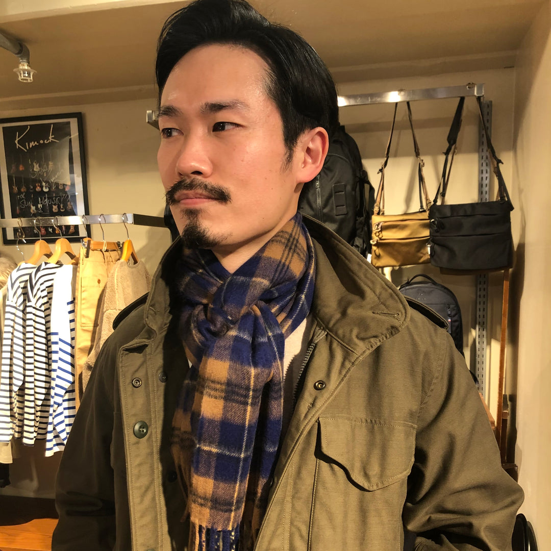 W. J. HENDERSON SCOTLAND - Check Scarf - WJHA-02