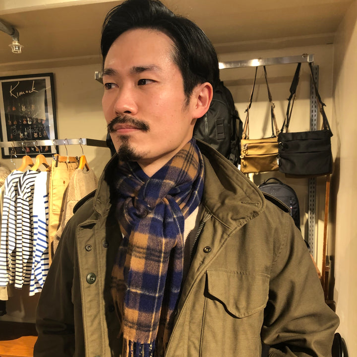 W. J. HENDERSON SCOTLAND - Check Scarf - WJHA-02