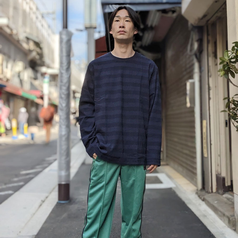 JUNYA WATANABE MAN - BORDER T-SHIRT - WK-T008-051