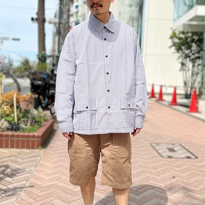 NOBLE MINE -Broad Stripe Shirt