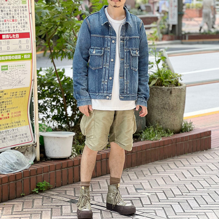 visvim - SS 101 JKT DMGD-1001 - 121105006001