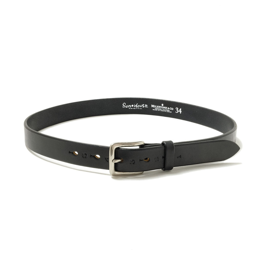 SUN HOUSE x MILESTONE ＆ CO - Brighton Leather Belt