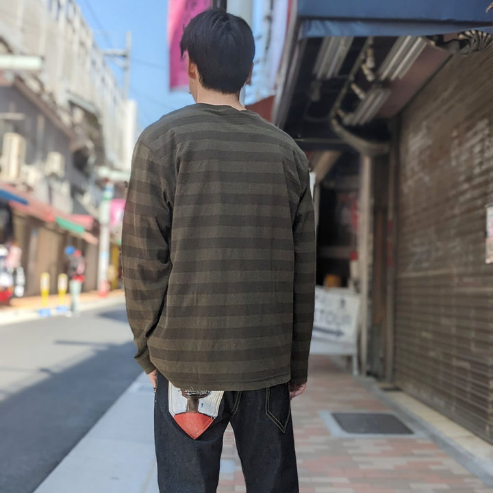 JUNYA WATANABE MAN - BORDER T-SHIRT - WK-T008-051