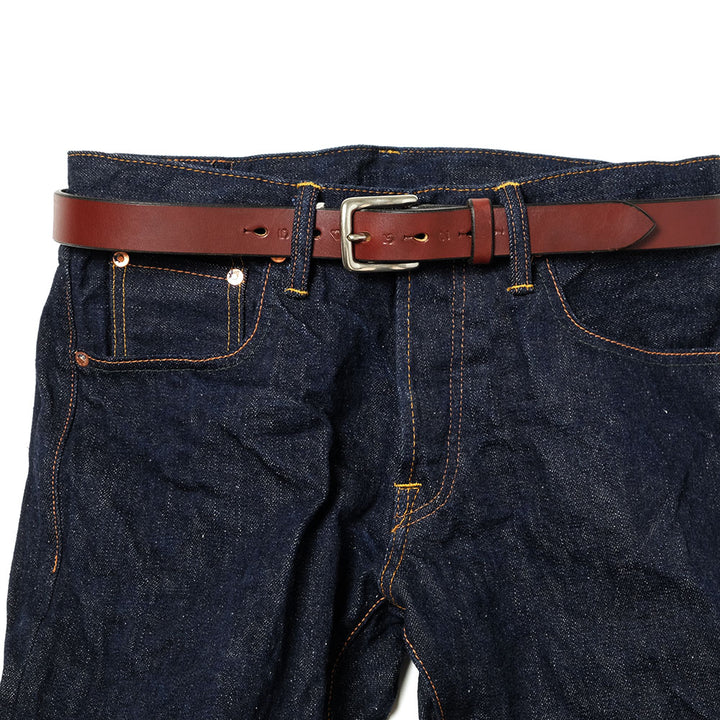 SUN HOUSE x MILESTONE ＆ CO - Brighton Leather Belt