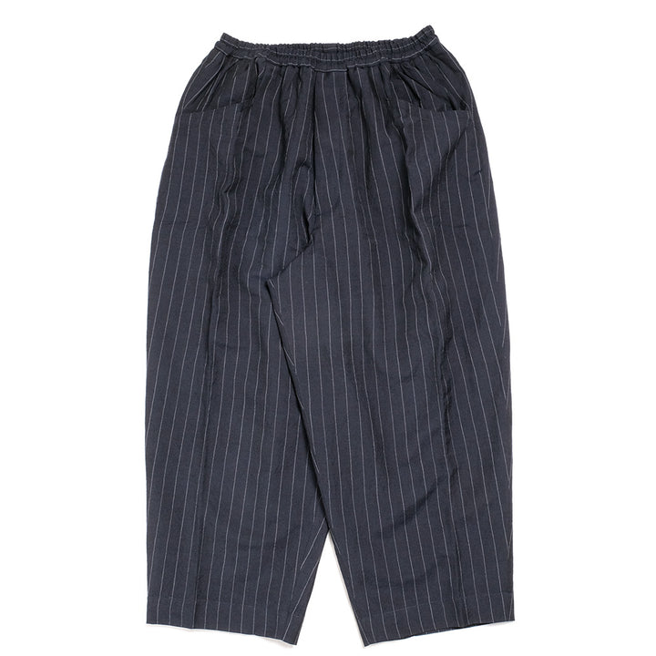 HAVERSACK -  Wool Linen Pinstripe Easy Pants