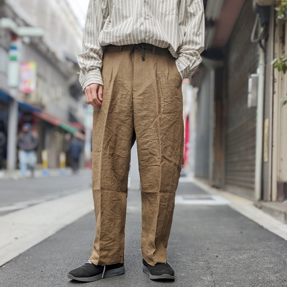 HAVERSACK - Old Canvas Wide Pants - 862322