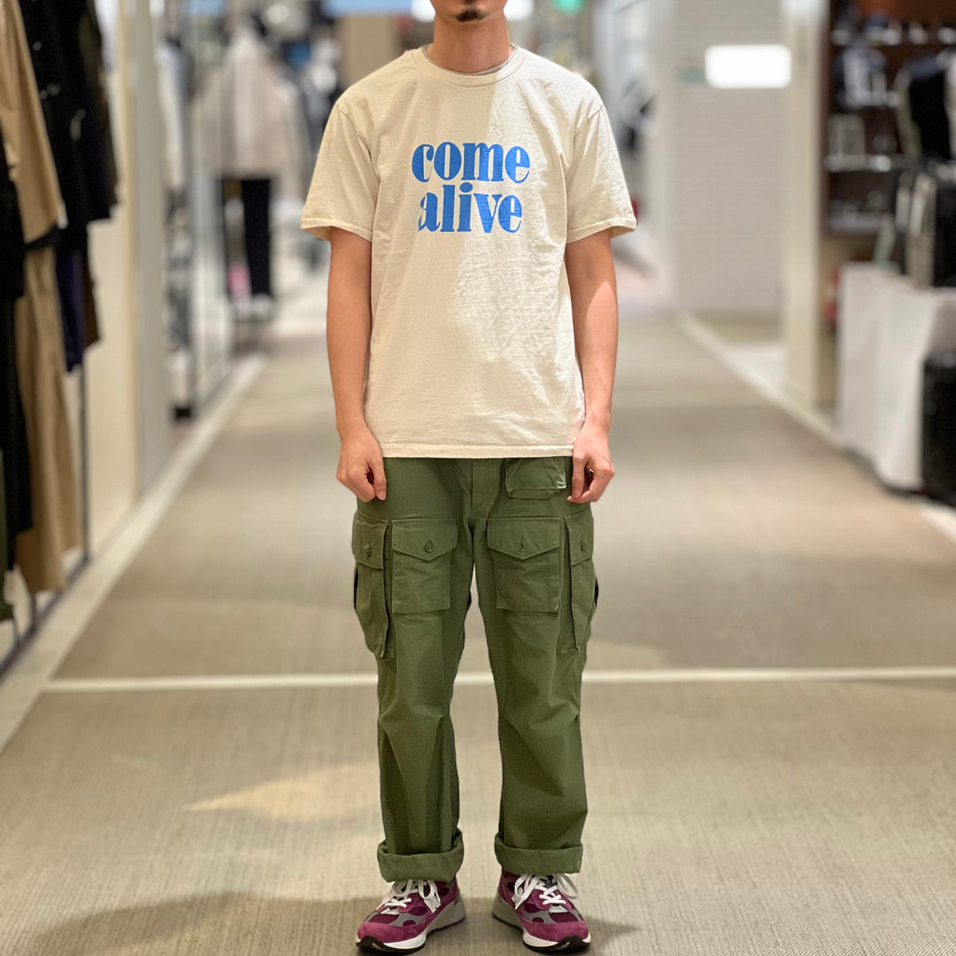 Mixta - CREW NECK PRINT TEE - come alive