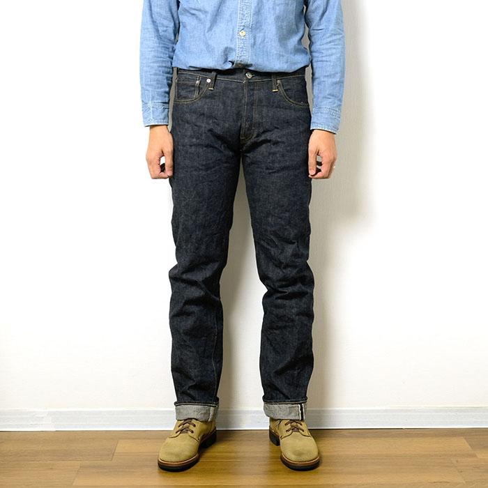 BURGUS PLUS - Lot.955 14.5oz Natural Indigo Selvedge Jeans 1955 Model -