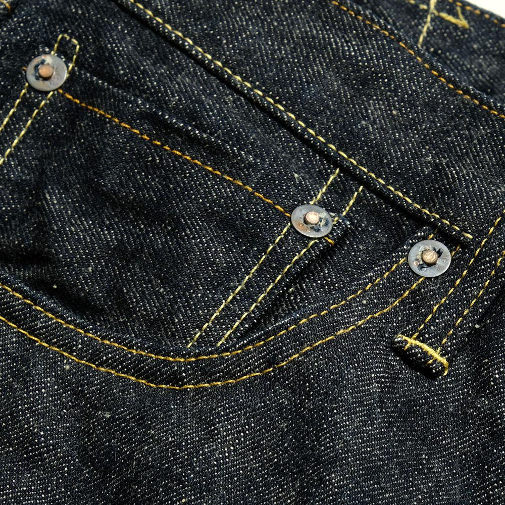 BURGUS PLUS - Lot.955 14.5oz Natural Indigo Selvedge Jeans 1955 Model -
