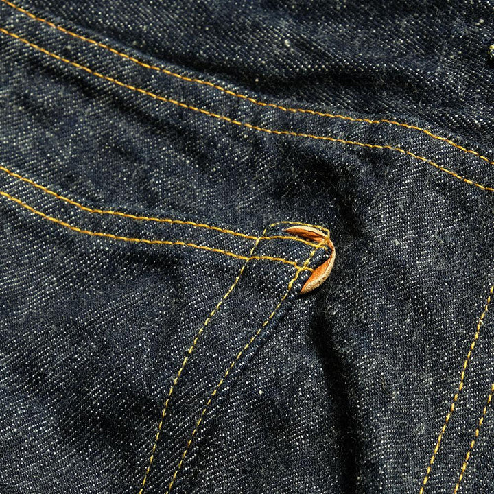 BURGUS PLUS - Lot.955 14.5oz Natural Indigo Selvedge Jeans 1955 Model -