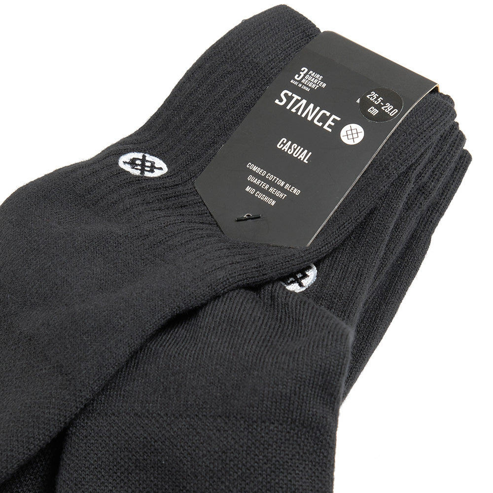 STANCE - ICON QUARTER 3 PACK