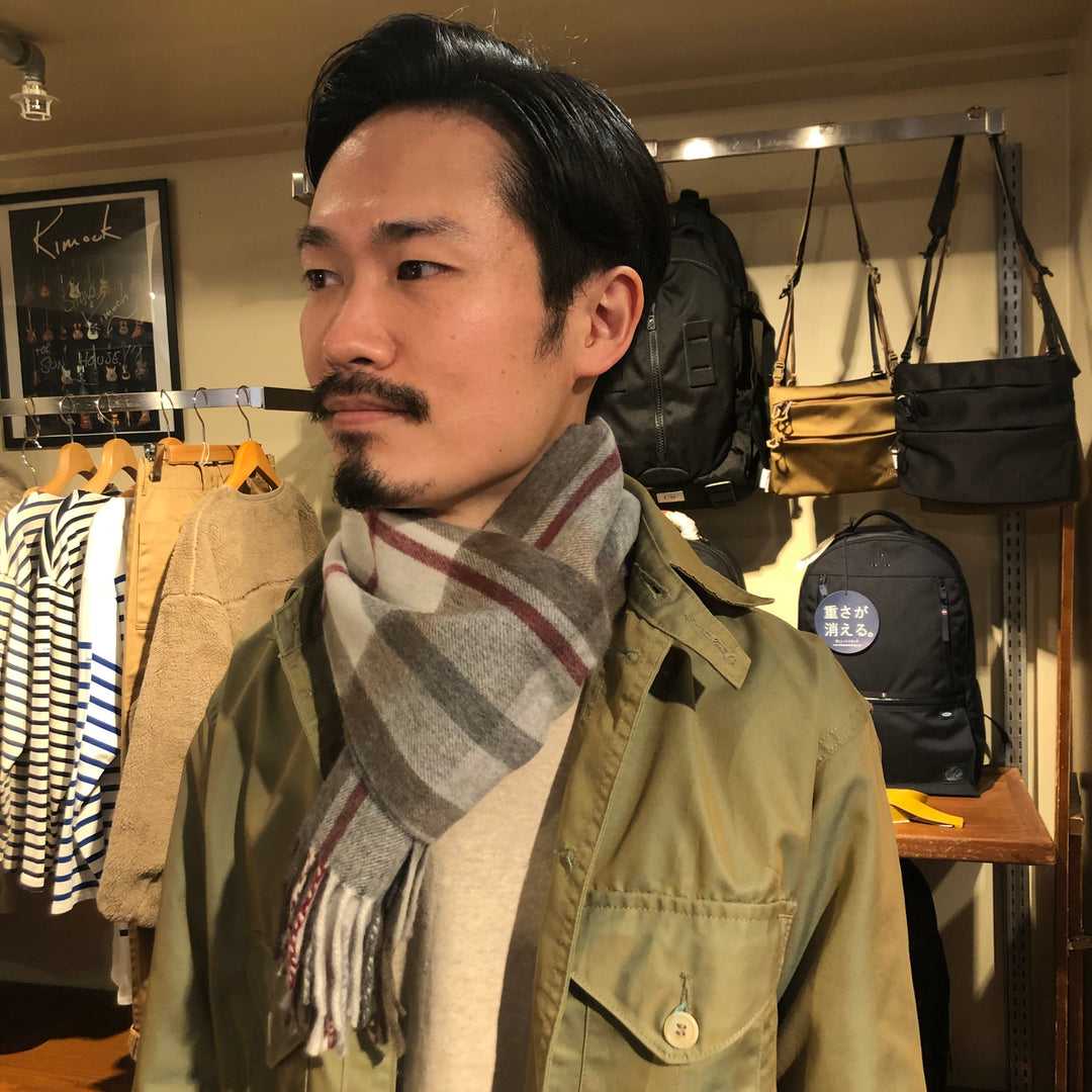W. J. HENDERSON SCOTLAND - Check Scarf - WJHA-02