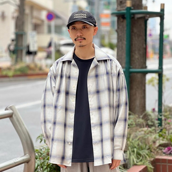 AïE - Painter Shirt - C/LY Ombre Plaid - MR963