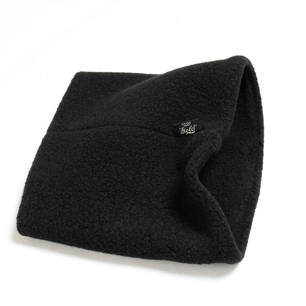 GOLD - SUPER 140'S WOOL FLEECE NECK WARMER - GL02711