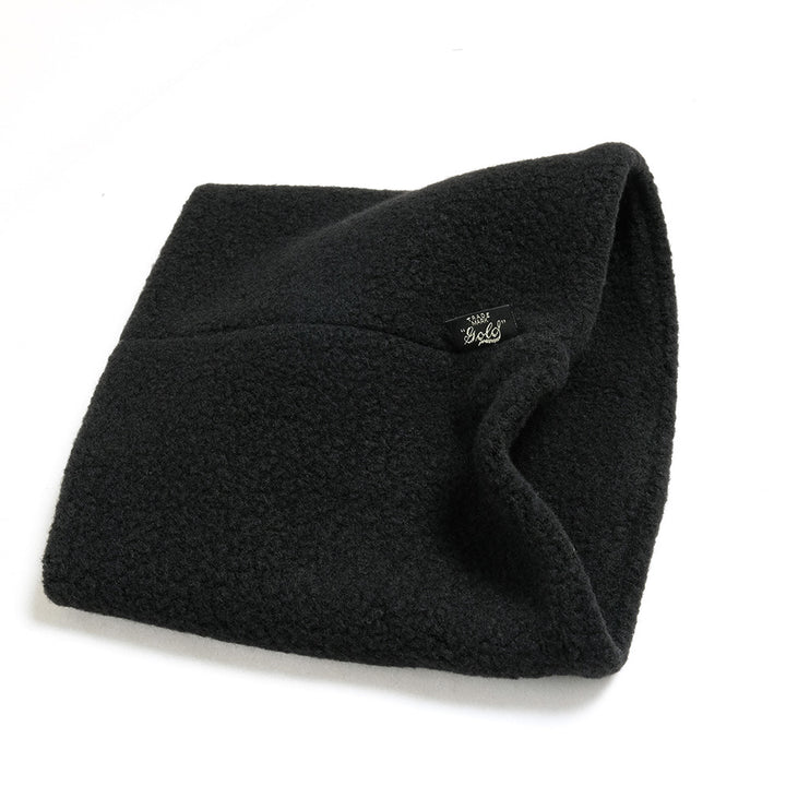 GOLD - SUPER 140'S WOOL FLEECE NECK WARMER - GL02711