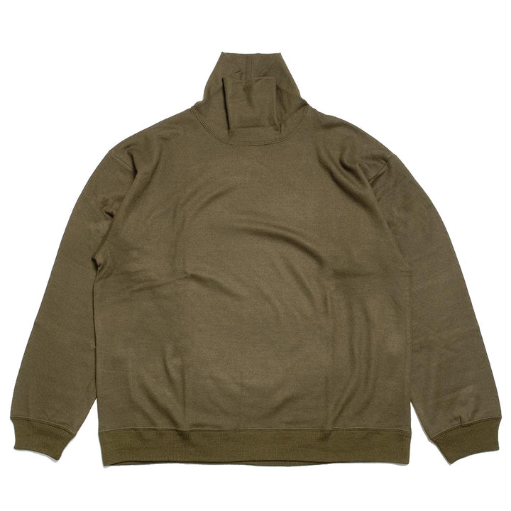 GOLD - WASHABLE WOOL L/S LOOSE NECK TEE