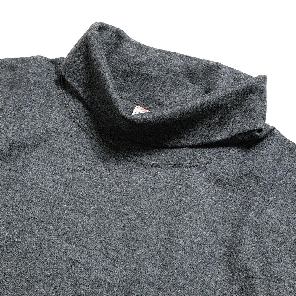 GOLD - WASHABLE WOOL L/S LOOSE NECK TEE