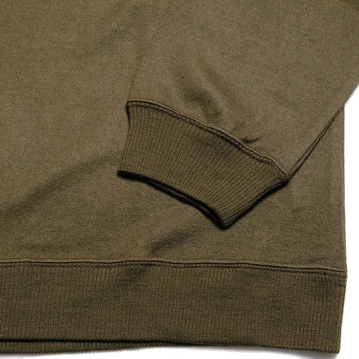GOLD - WASHABLE WOOL L/S LOOSE NECK TEE