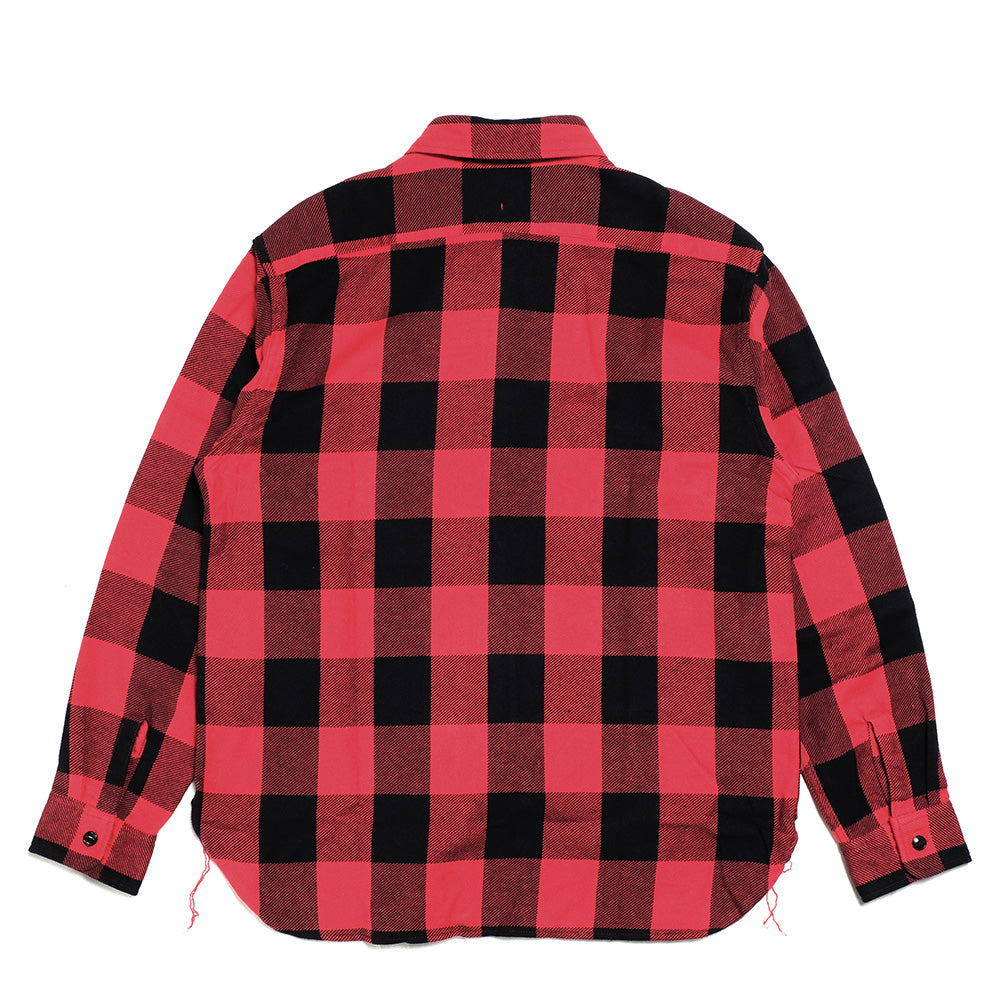 NOBLE MINE - Twill Plaid L/S Work Shirt - NM656-35