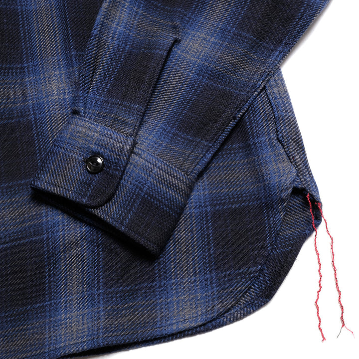 NOBLE MINE - Twill Plaid L/S Work Shirt - NM656-35
