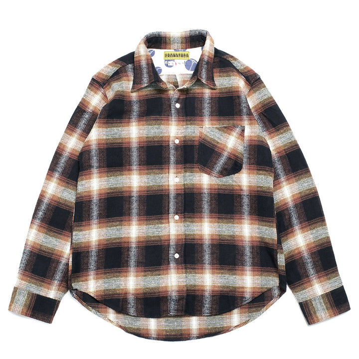 NOBLE MINE - TWILL CHECK WORK SHIRT