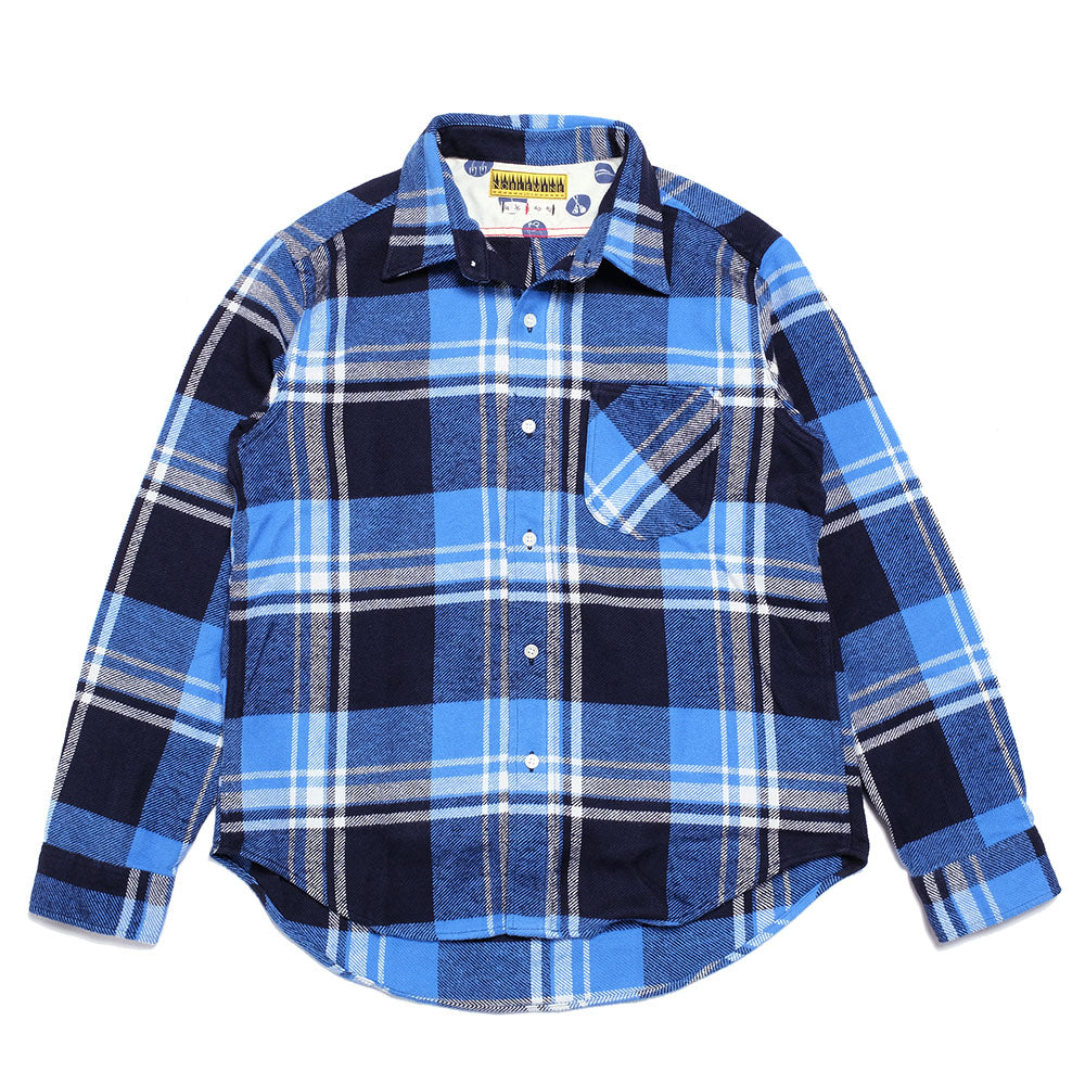 NOBLE MINE - TWILL CHECK WORK SHIRT