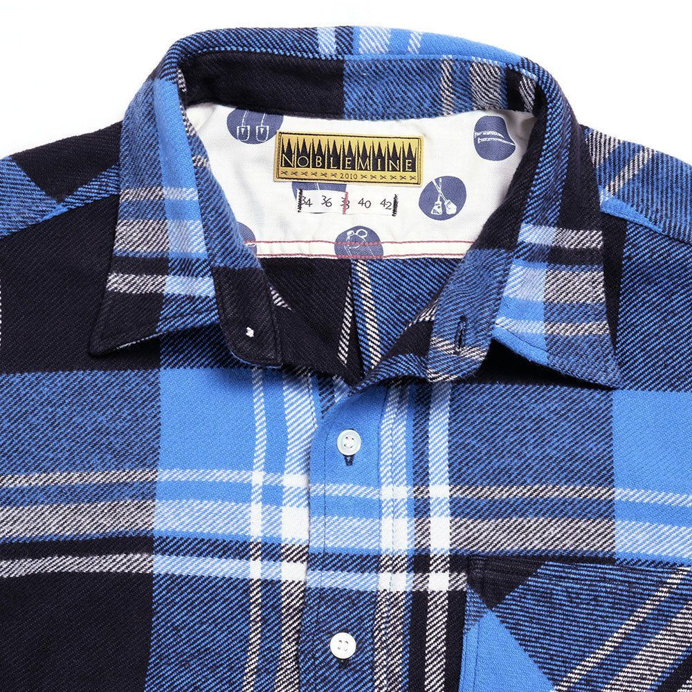 NOBLE MINE - TWILL CHECK WORK SHIRT
