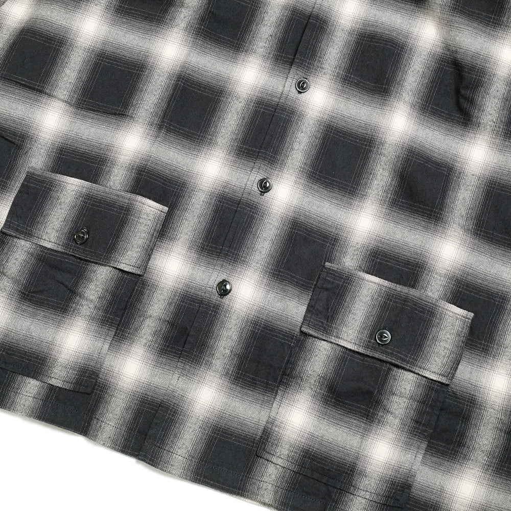 NOBLE MINE - Ombre Check Shirt