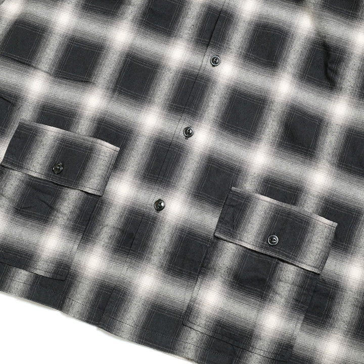 NOBLE MINE - Ombre Check Shirt