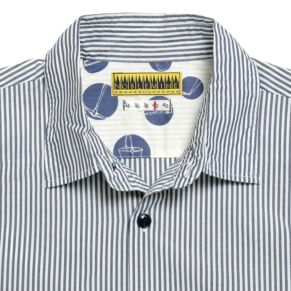 NOBLE MINE -Broad Stripe Shirt
