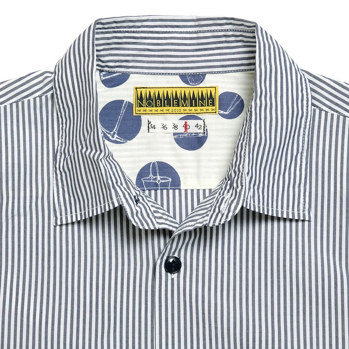 NOBLE MINE -Broad Stripe Shirt