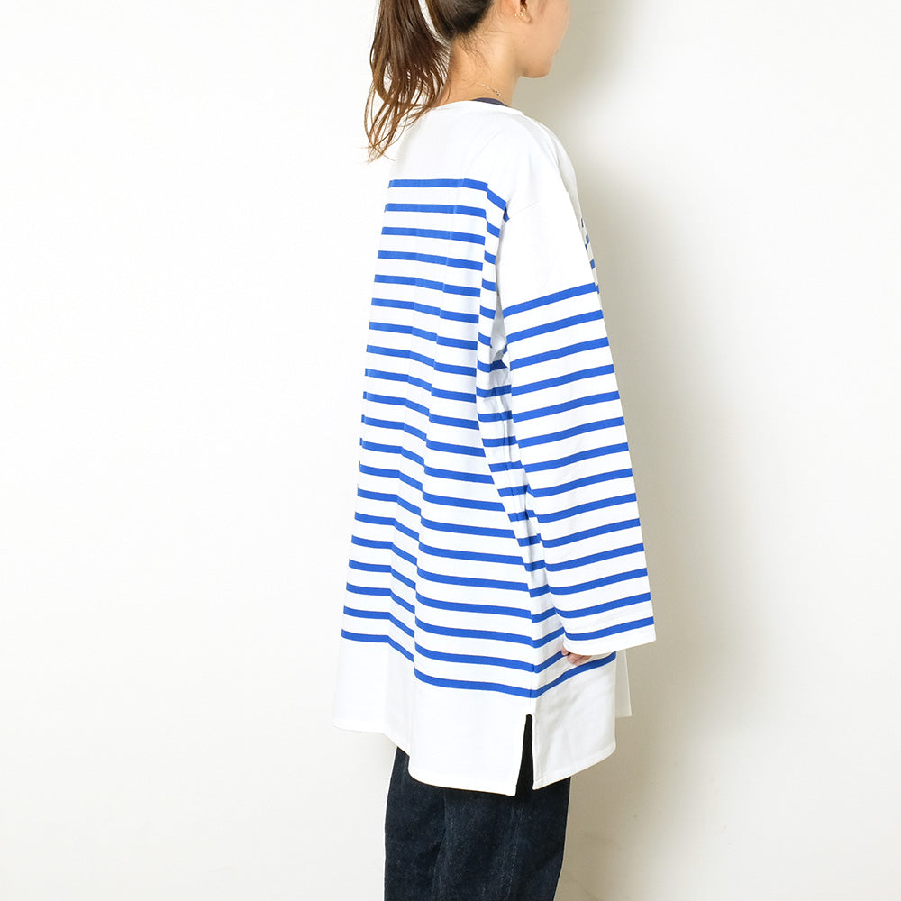 ORCIVAL - RACHEL - BOAT NECK L/S P.O. - OR-6101C