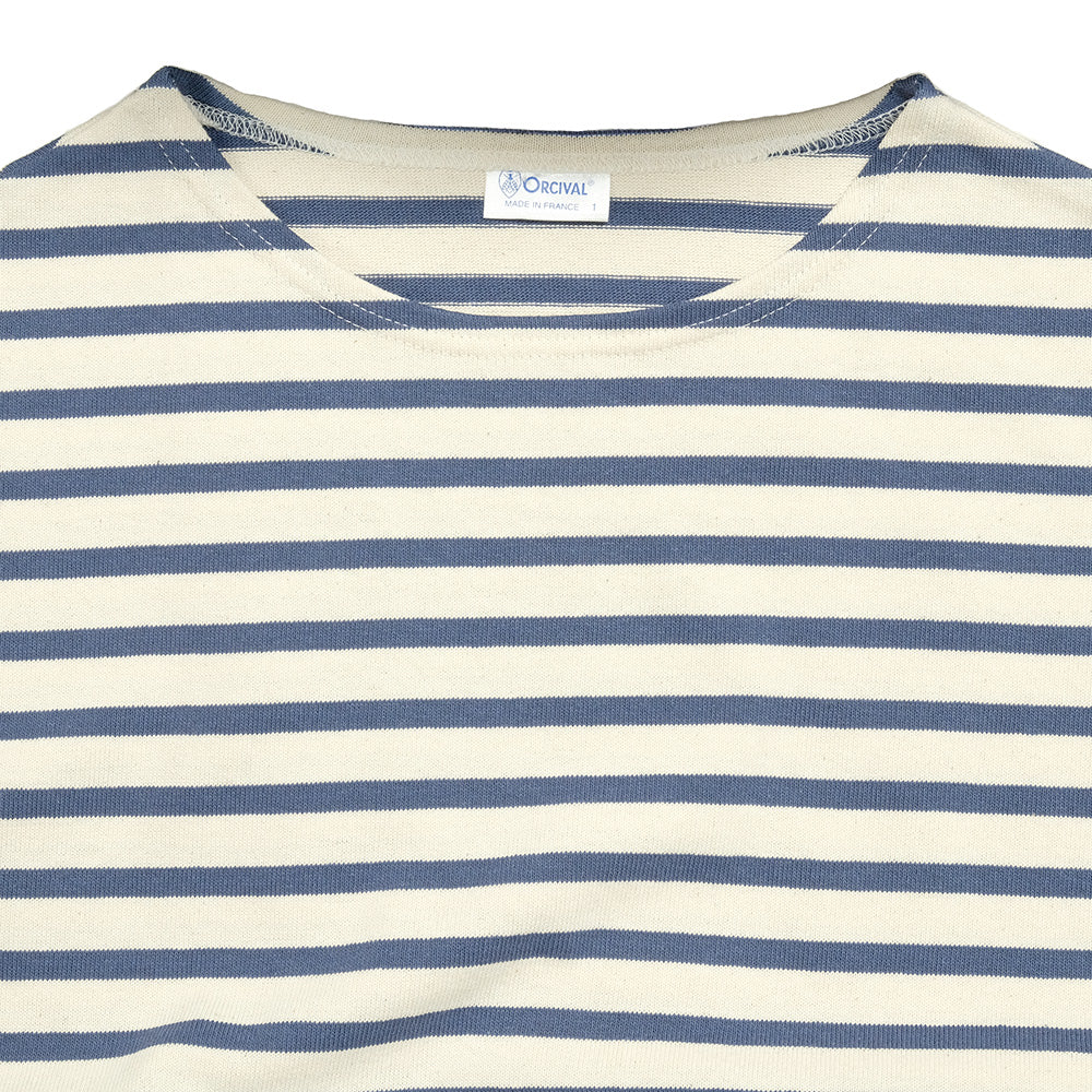 ORCIVAL - Women's - COTTON LOURD - WIDE BOAT NECK L/S P.O. - OR-B249