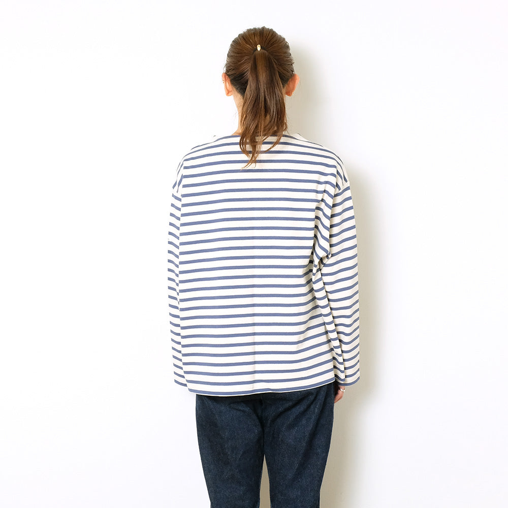 ORCIVAL - Women's - COTTON LOURD - WIDE BOAT NECK L/S P.O. - OR-B249