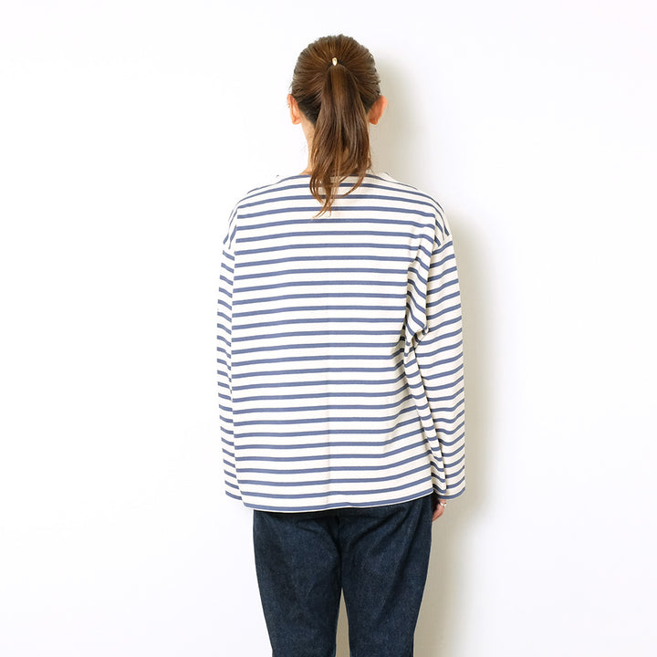 ORCIVAL - Women's - COTTON LOURD - WIDE BOAT NECK L/S P.O. - OR-B249