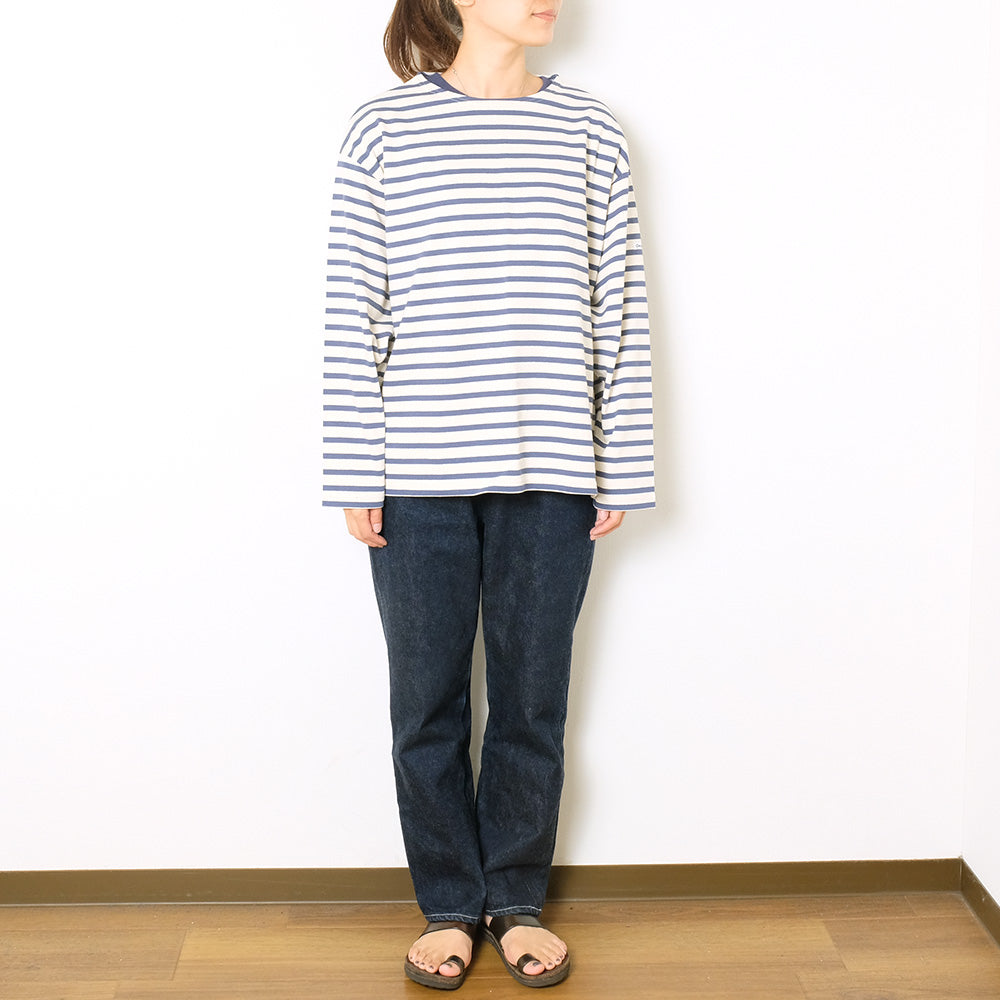 ORCIVAL - Women's - COTTON LOURD - WIDE BOAT NECK L/S P.O. - OR-B249
