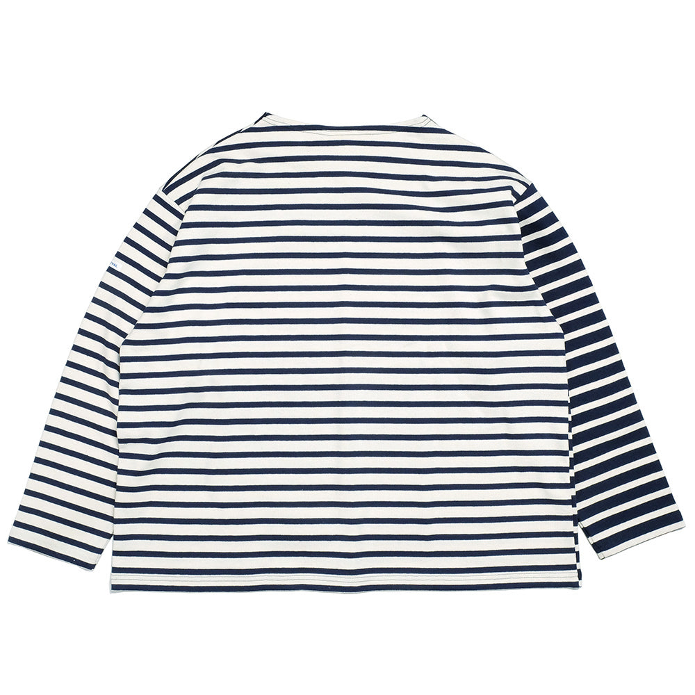 ORCIVAL - Women's - COTTON LOURD - HARLEQUIN WIDE BOAT NECK L/S P.O. - OR-B249(ME)