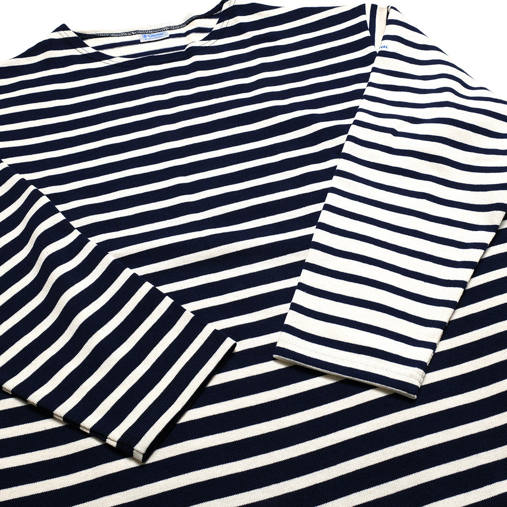 ORCIVAL - Women's - COTTON LOURD - HARLEQUIN WIDE BOAT NECK L/S P.O. - OR-B249(ME)