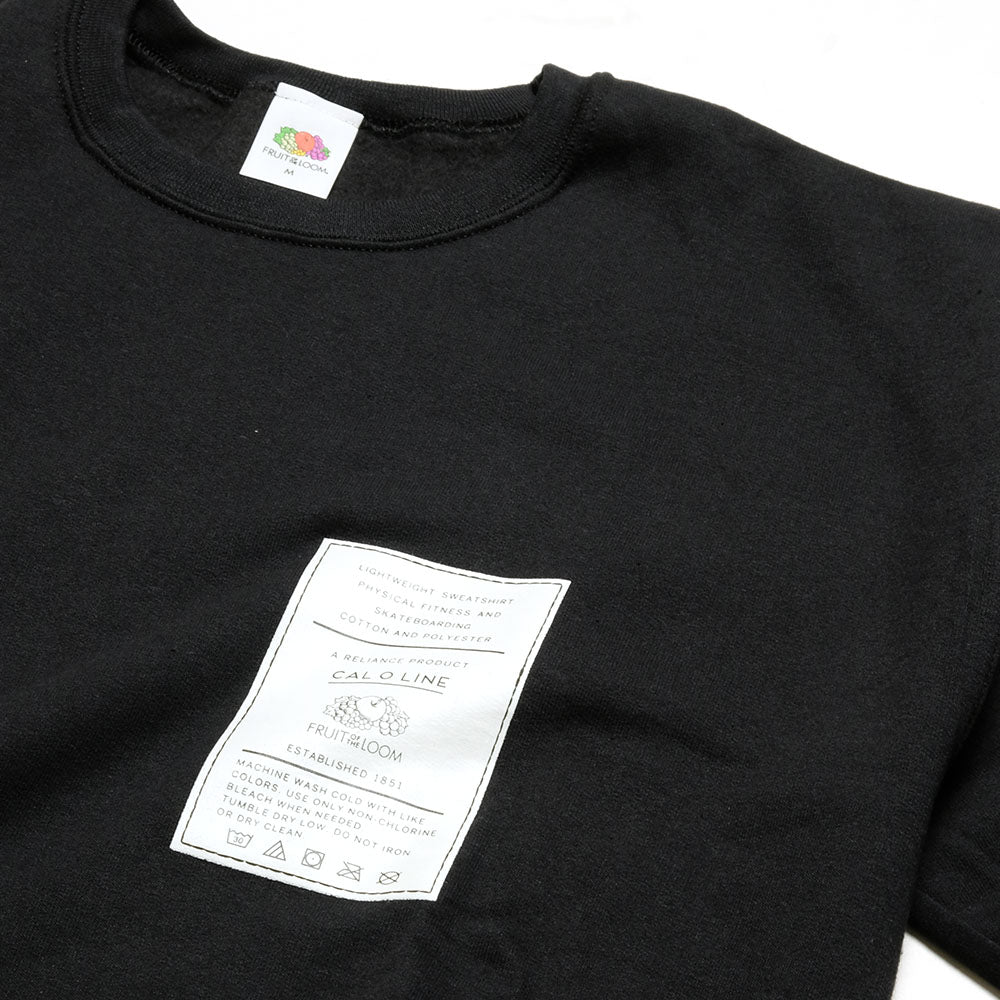 CAL O LINE x FRUIT OF THE LOOM  - P.E. SWEAT SHIRT - CFW-220