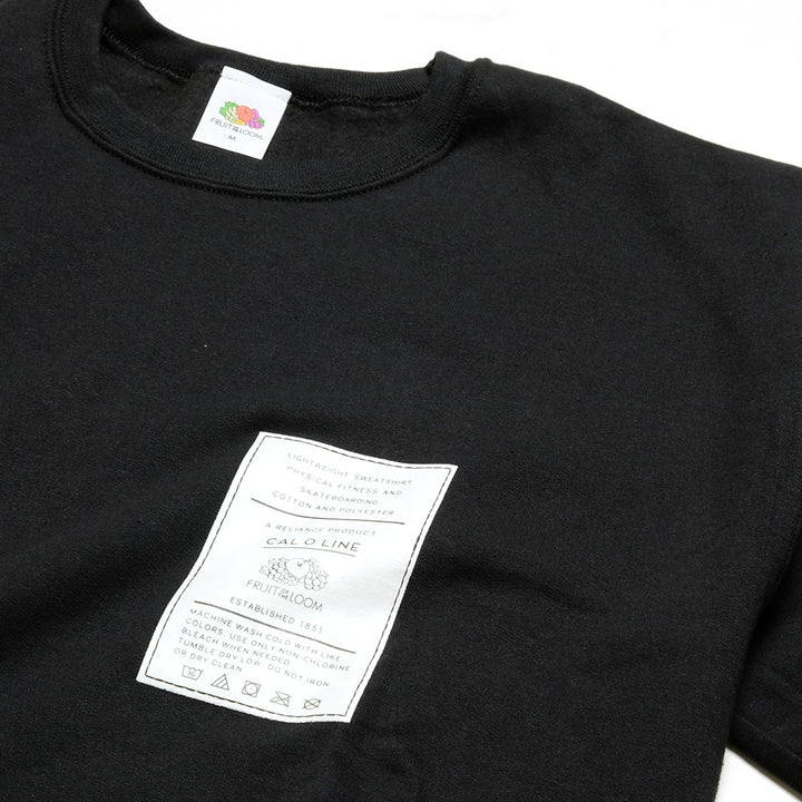 CAL O LINE x FRUIT OF THE LOOM  - P.E. SWEAT SHIRT - CFW-220