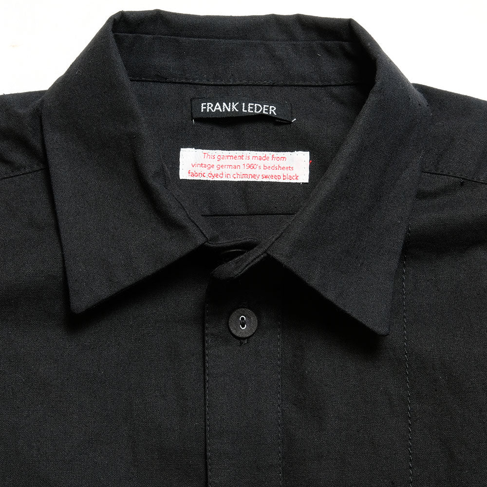 FRANK LEDER - 60’s Vintage Bedsheet Shirt Jacket With Side Pocket