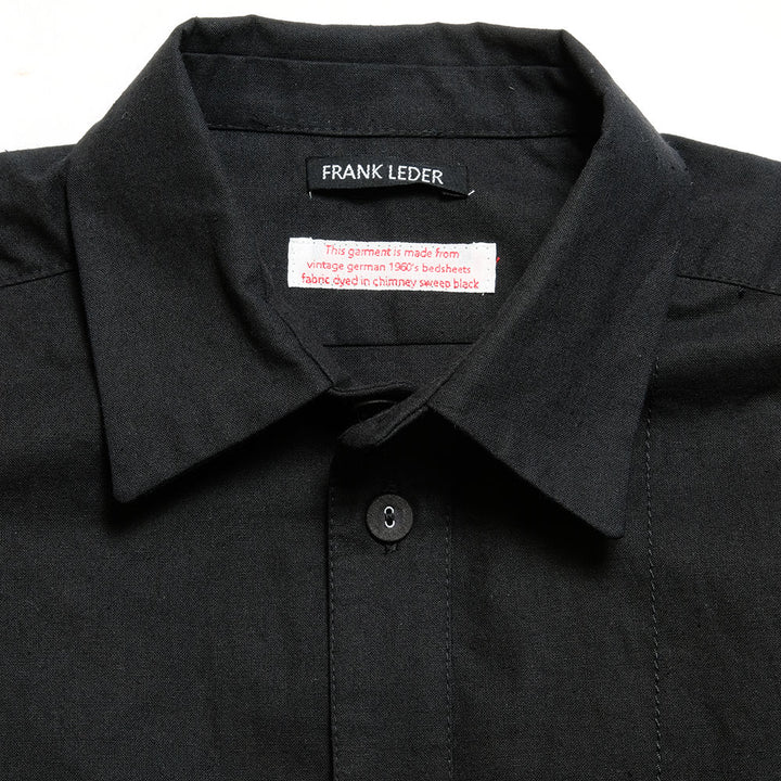 FRANK LEDER - 60’s Vintage Bedsheet Shirt Jacket With Side Pocket