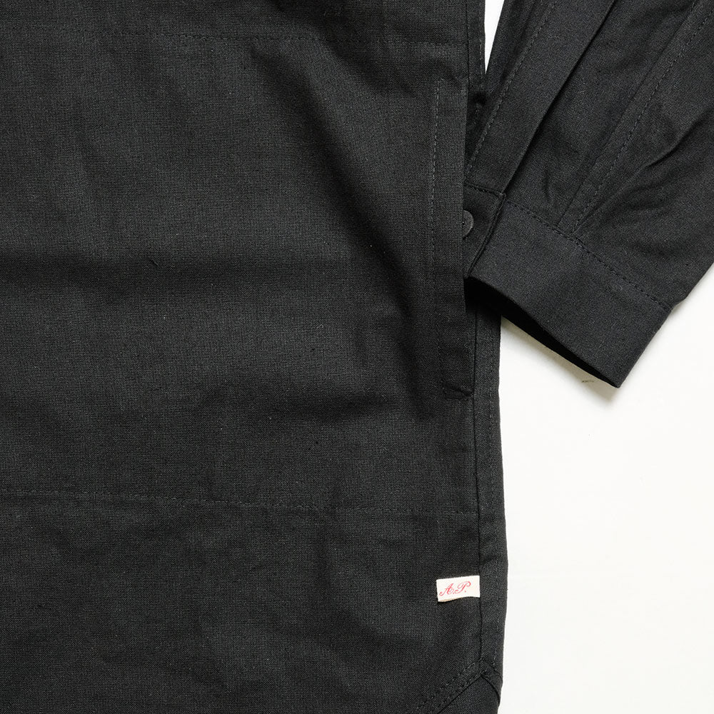 FRANK LEDER - 60’s Vintage Bedsheet Shirt Jacket With Side Pocket