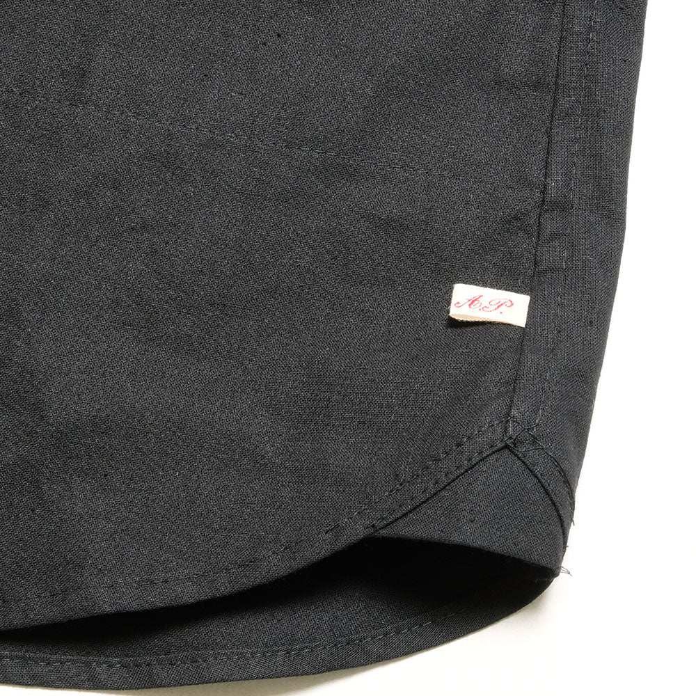 FRANK LEDER - 60’s Vintage Bedsheet Shirt Jacket With Side Pocket