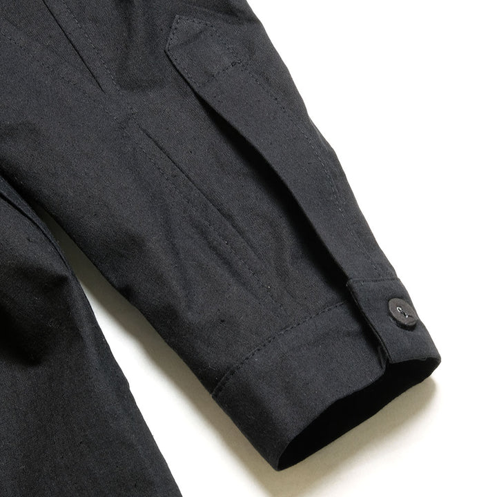 FRANK LEDER - 60’s Vintage Bedsheet Shirt Jacket With Side Pocket