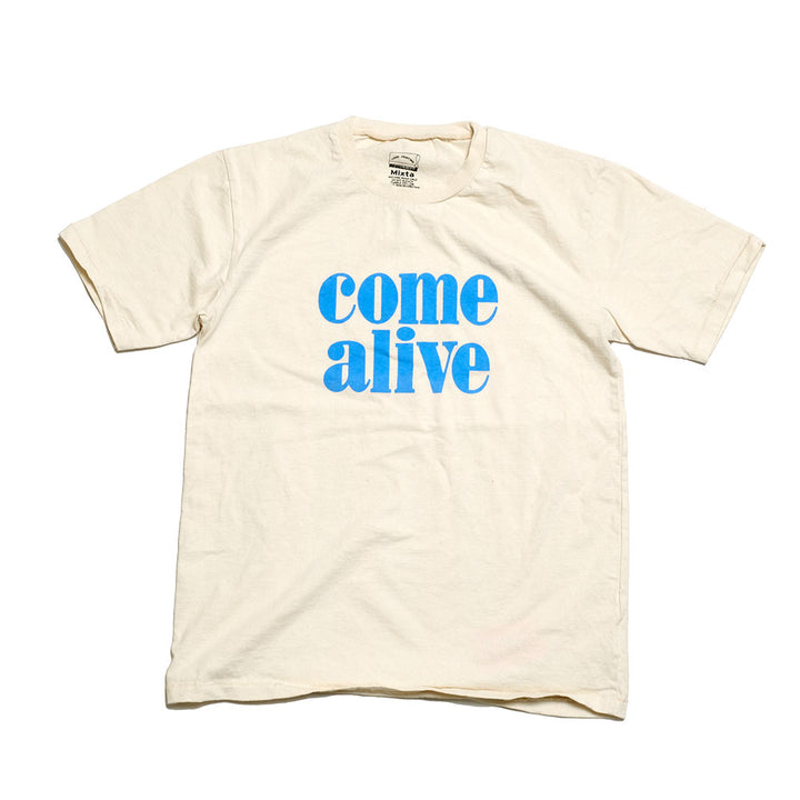 Mixta - CREW NECK PRINT TEE - come alive