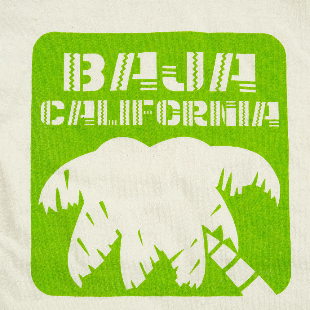 Mixta - CREW NECK PRINT TEE - Baja Cali
