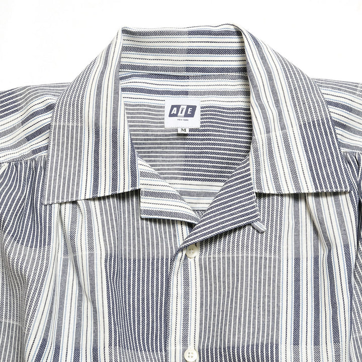 AïE - Painter Shirt - Cotton Dobby Stripe - MR959